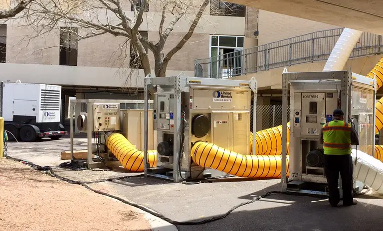Restoration and remediation at United Rentals