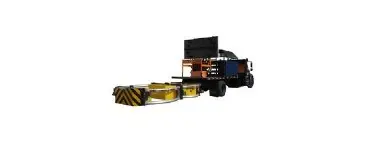 truck with arrow board