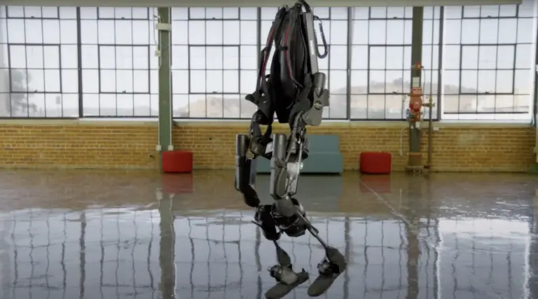 photo of bionic suit for paralyzed military veterans