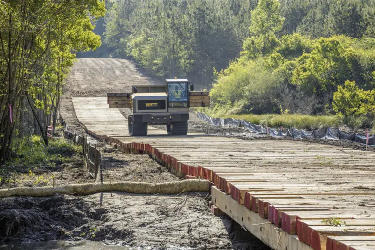 timber mat