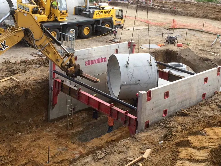 Aluminium Shoring Boxes