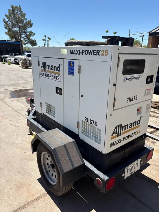 2018 Allmand MP25 Diesel Generator