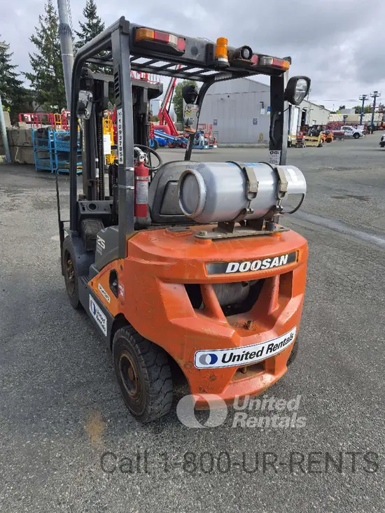 2019 Doosan G25P-7DF Warehouse Forklift
