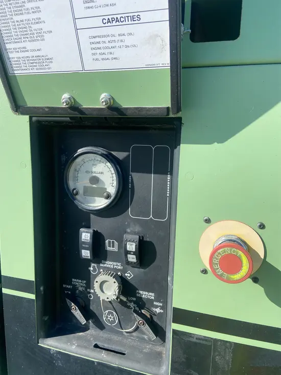 2019 Sullair 400EH DPQ-CU4F Air Compressor