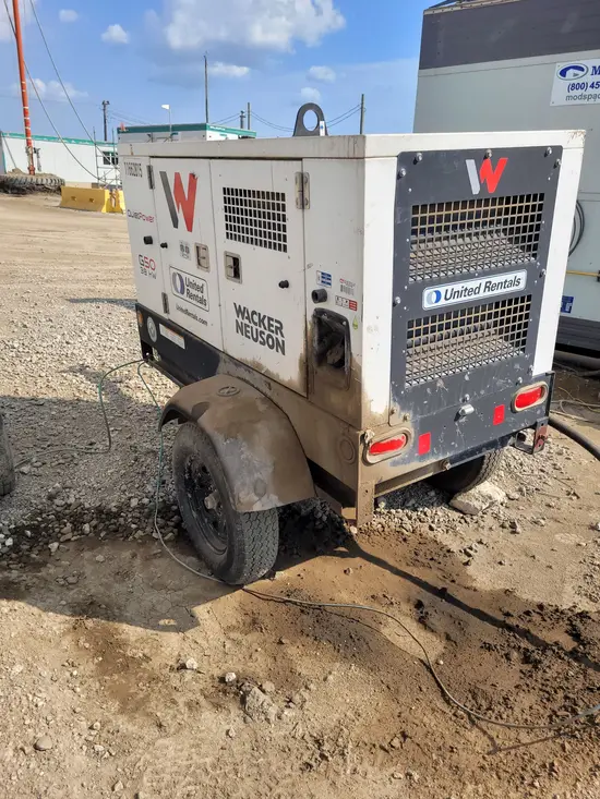 2023 Wacker Neuson G50 T4F 600V Diesel Generator