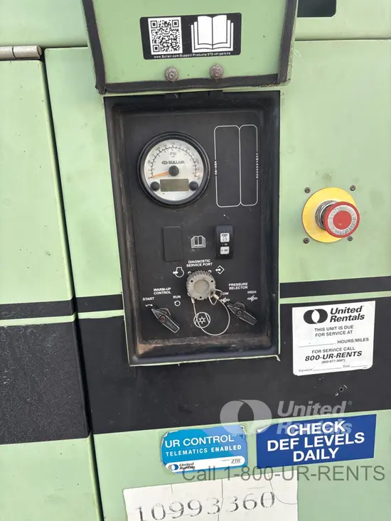 2019 Sullair 425HDPQ-PE Air Compressor