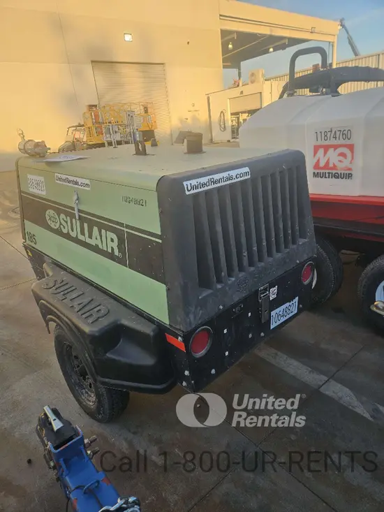 2017 Sullair 185DPQ-KU-T3 Air Compressor