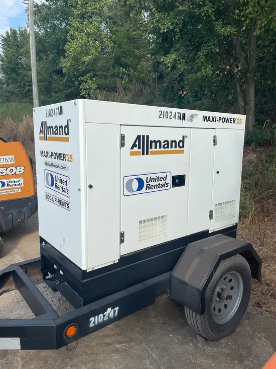 2018 Allmand MP25 Diesel Generator