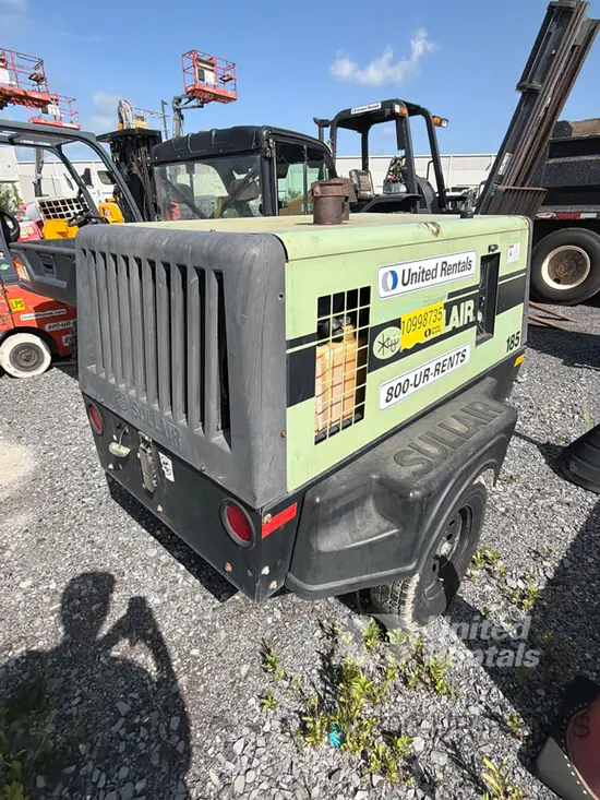 2019 Sullair 185DPQ-KU-T3 Air Compressor