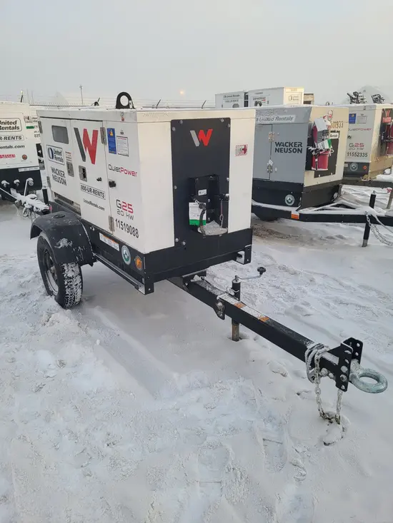 2022 Wacker Neuson G25 T4F Diesel Generator