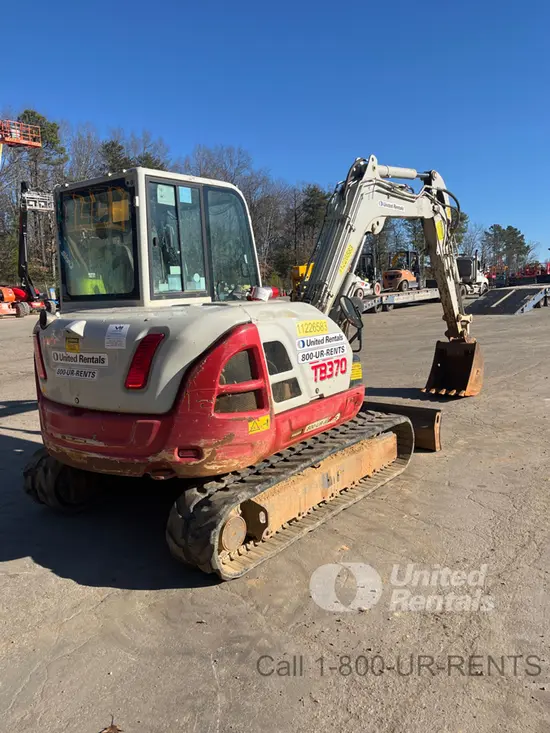 2021 Takeuchi TB370CR Mini Excavator