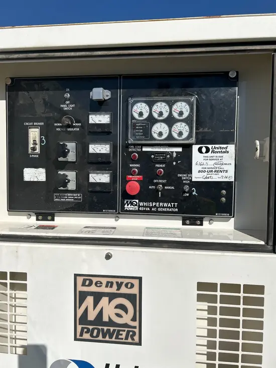 2015 Multiquip DCA45SSIU4F Diesel Generator
