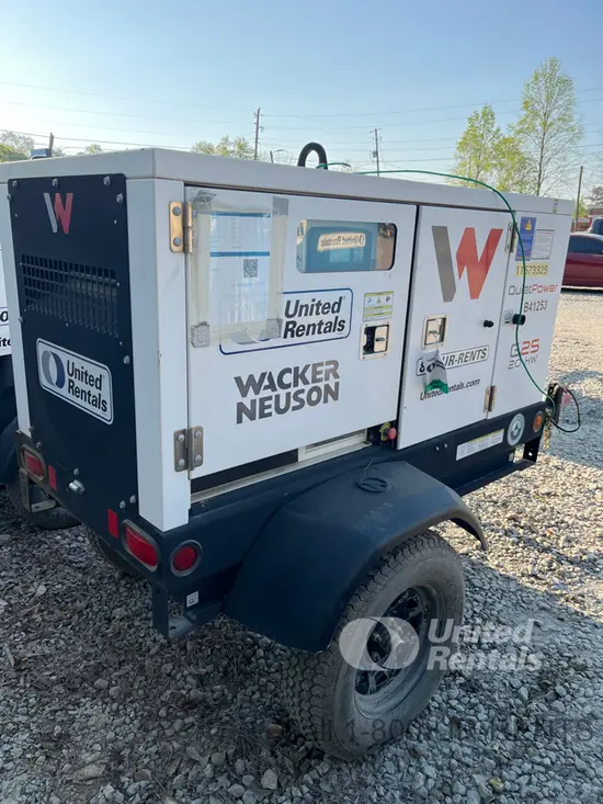 2023 Wacker Neuson G25 T4F Diesel Generator