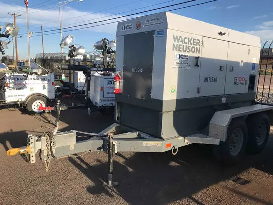 2013 Wacker Neuson G 100 Diesel Generator