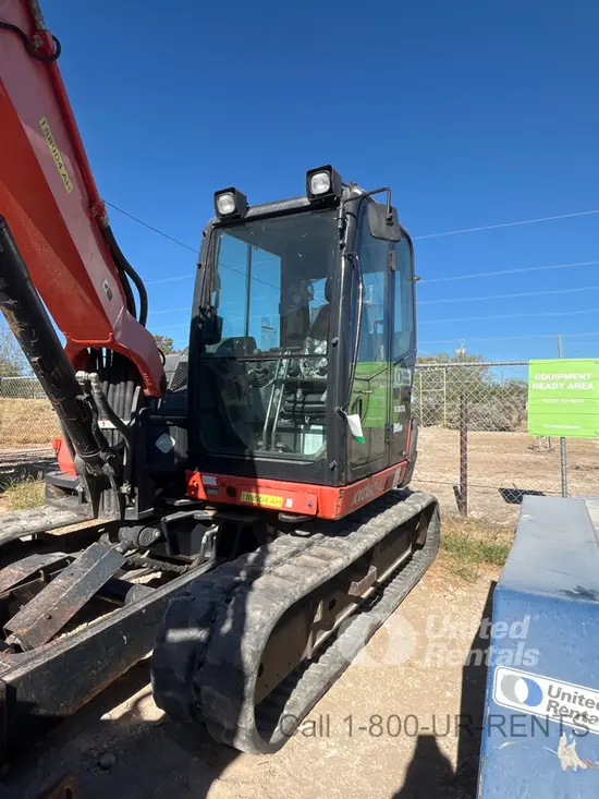 2017 Kubota KX080-4SR3A Mini Excavator