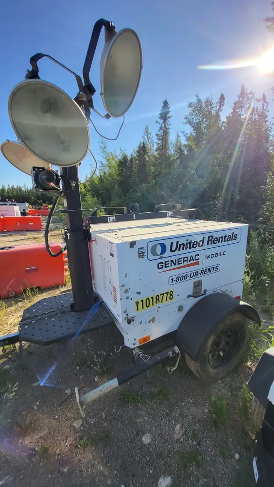 2019 Generac MLT5080KV Portable Light Tower