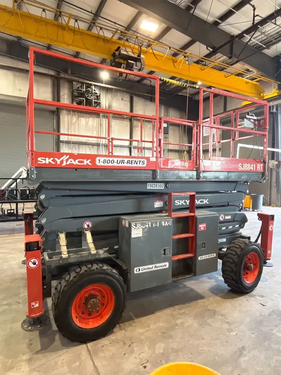 2017 Skyjack SJ8841RT Rough Terrain Scissor Lift