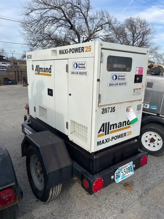 2018 Allmand MP25 Diesel Generator