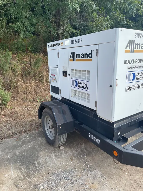 2018 Allmand MP25 Diesel Generator