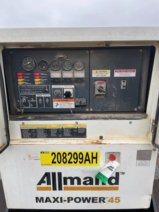 2018 Allmand MP45 Diesel Generator