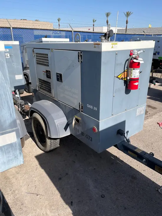 2017 Atlas Copco QAS25 Diesel Generator