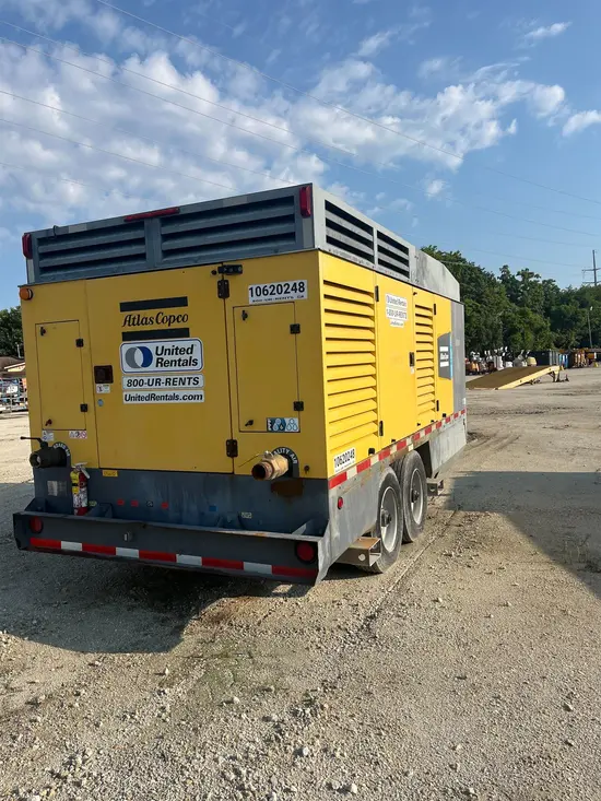 2017 Atlas Copco XAS1800 JD7 T4F Air Compressor