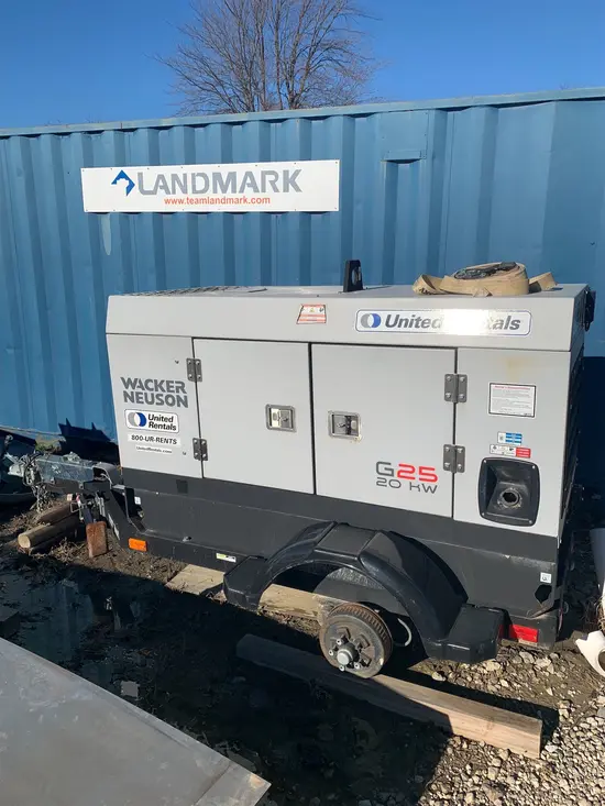 2018 Wacker Neuson G25 T4F Diesel Generator