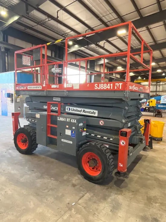 2017 Skyjack SJ8841RT Rough Terrain Scissor Lift