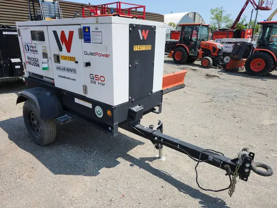2022 Wacker Neuson G50 T4F Diesel Generator