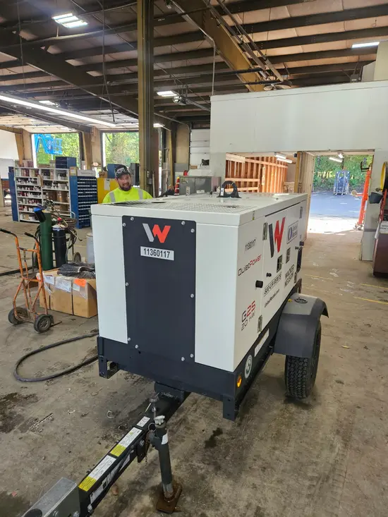2022 Wacker Neuson G25 T4F Diesel Generator