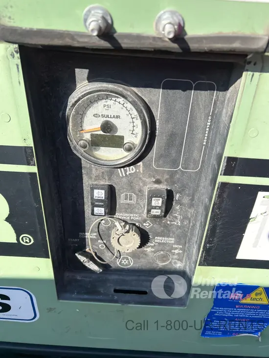 2018 Sullair 185DPQ-KU-T3 Air Compressor