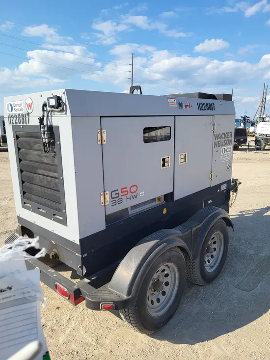 2021 Wacker Neuson G50 T4F Diesel Generator