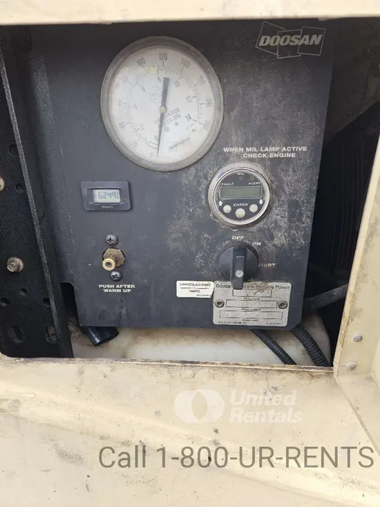 2018 Doosan C185WDZ-T4F Air Compressor