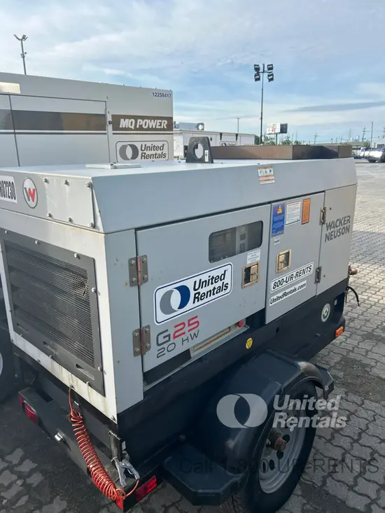 2021 Wacker Neuson G 25 Diesel Generator