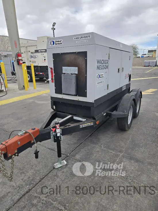 2017 Wacker Neuson G50 T4F Diesel Generator
