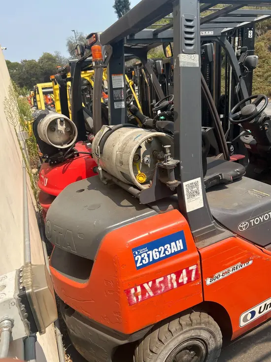 2019 Toyota 8FGU25 Warehouse Forklift