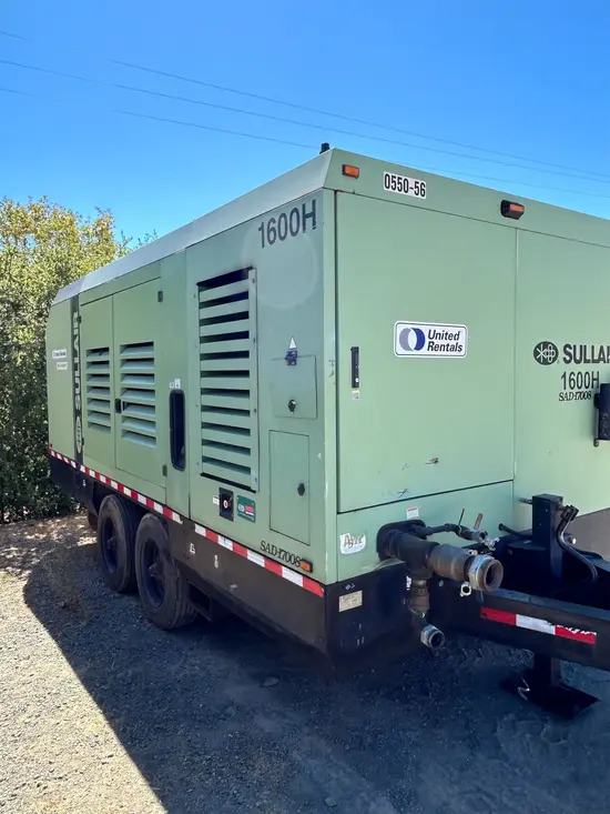 2017 Sullair 1600HAFDTQ-CAT Air Compressor