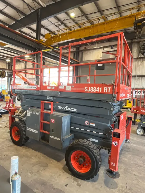 2017 Skyjack SJ8841RT Rough Terrain Scissor Lift