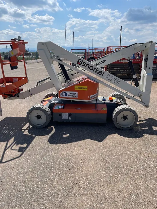2018 Snorkel A38E Articulating Boom Lift