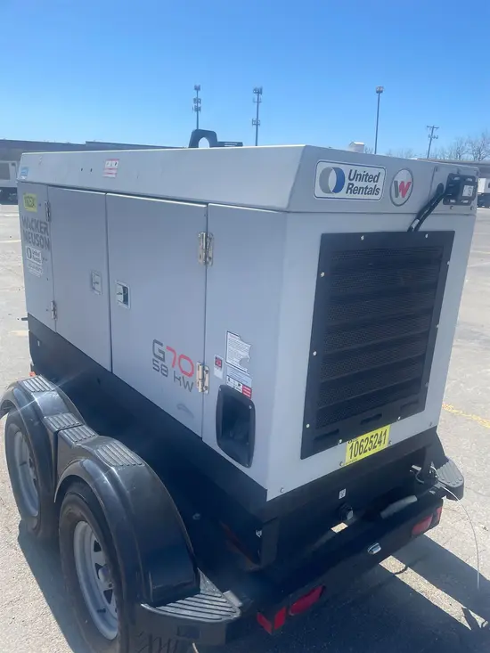 2017 Wacker Neuson G70 T4I Diesel Generator