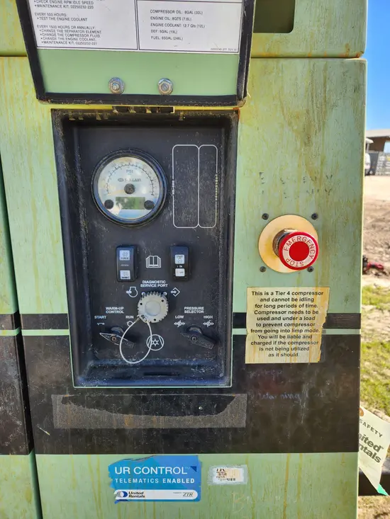 2019 Sullair 400HDPQ-CU Air Compressor