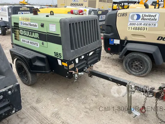 2019 Sullair 185DPQ-KU-T3 Air Compressor