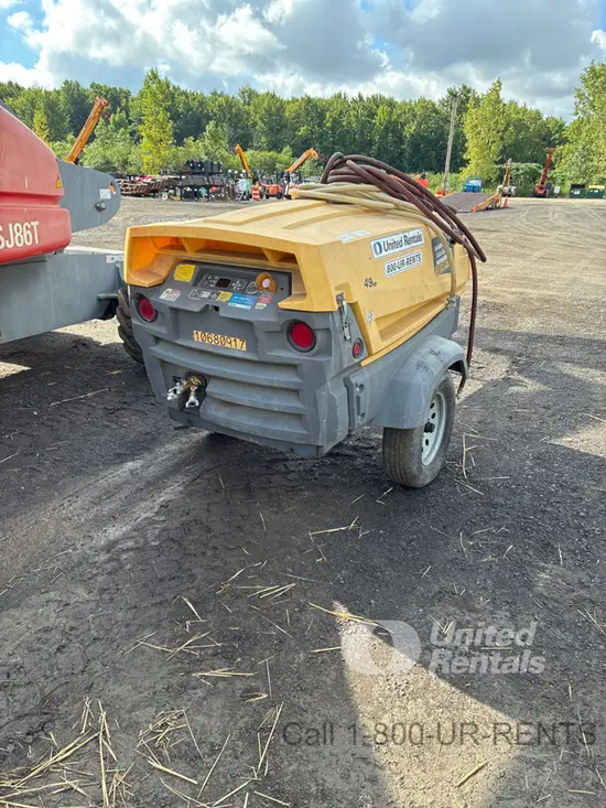 2017 Atlas Copco XAS185KD7 T4F Air Compressor