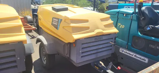 2017 Atlas Copco XAS185KD7FT4PE Air Compressor