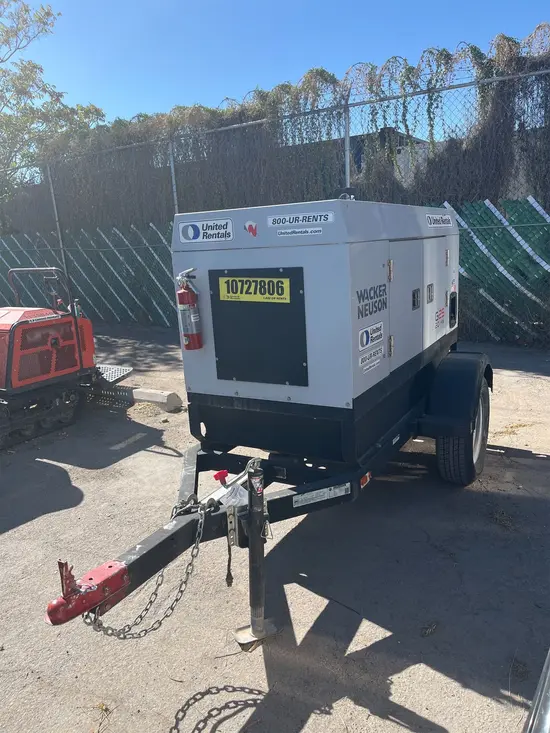 2018 Wacker Neuson G25 T4F Diesel Generator
