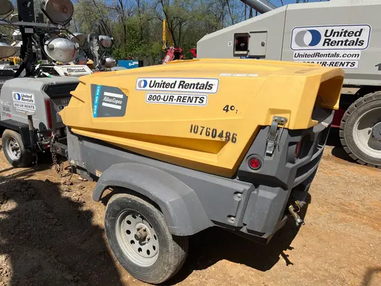 2018 Atlas Copco XAS185KD7 T4F Air Compressor