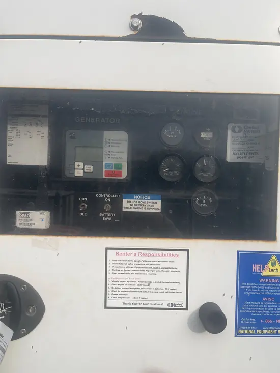 2014 Cummins C60D6R Diesel Generator