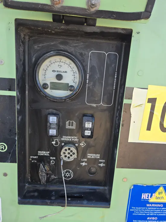 2019 Sullair 185DPQ-KU-T3 Air Compressor