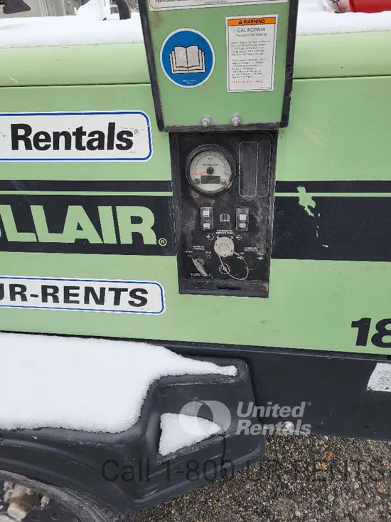 2019 Sullair 185DPQ-KU-T3 Air Compressor