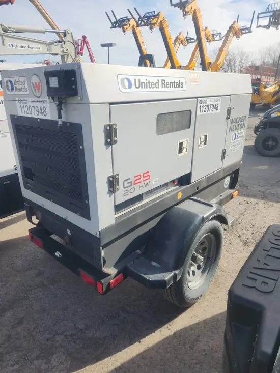 2021 Wacker Neuson G25 T4F Diesel Generator